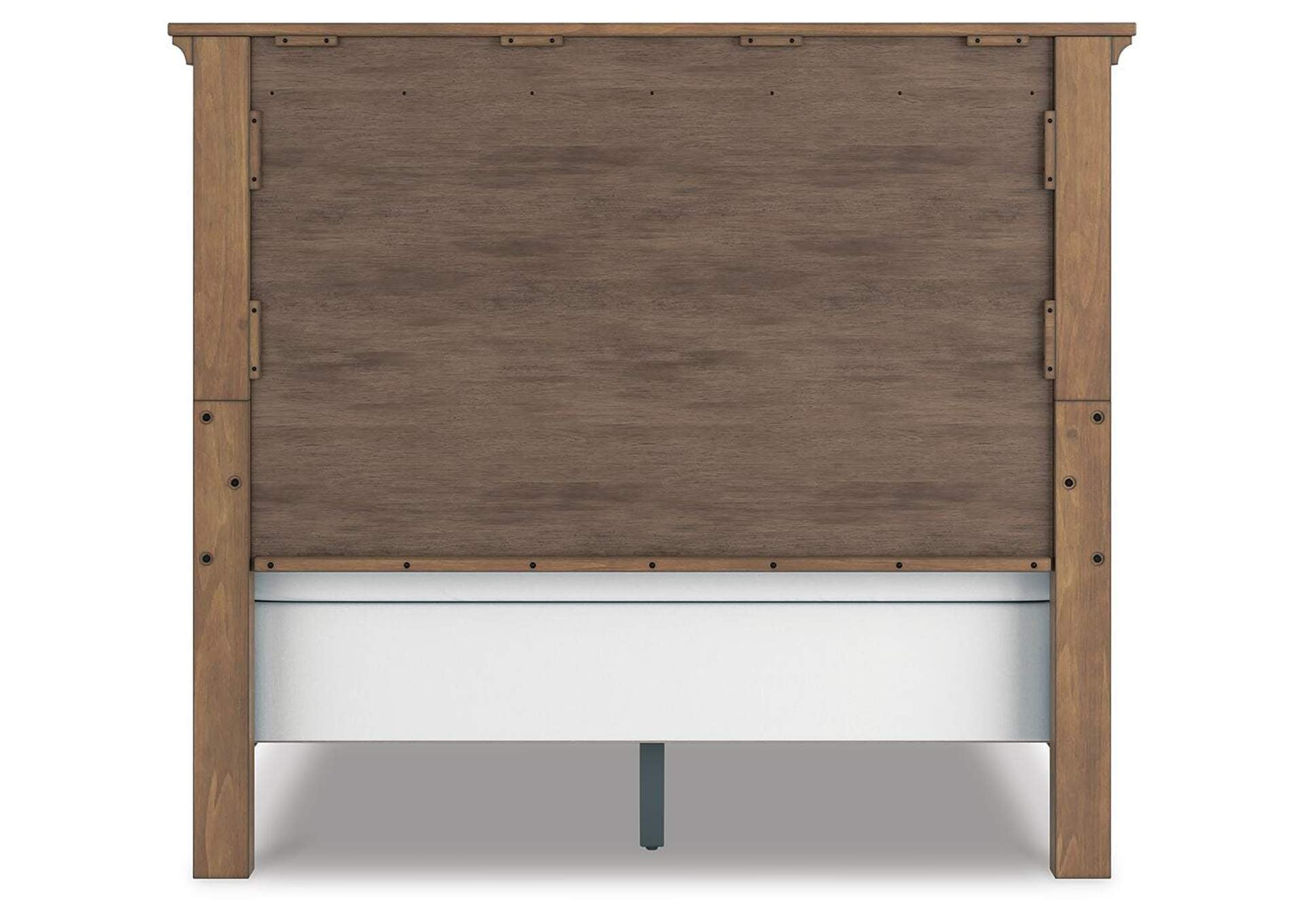Vandenmore Queen Panel Bed with Mirrored Dresser, Chest and 2 Nightstands