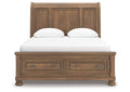 Vandenmore Queen Storage Sleigh Bed with Dresser