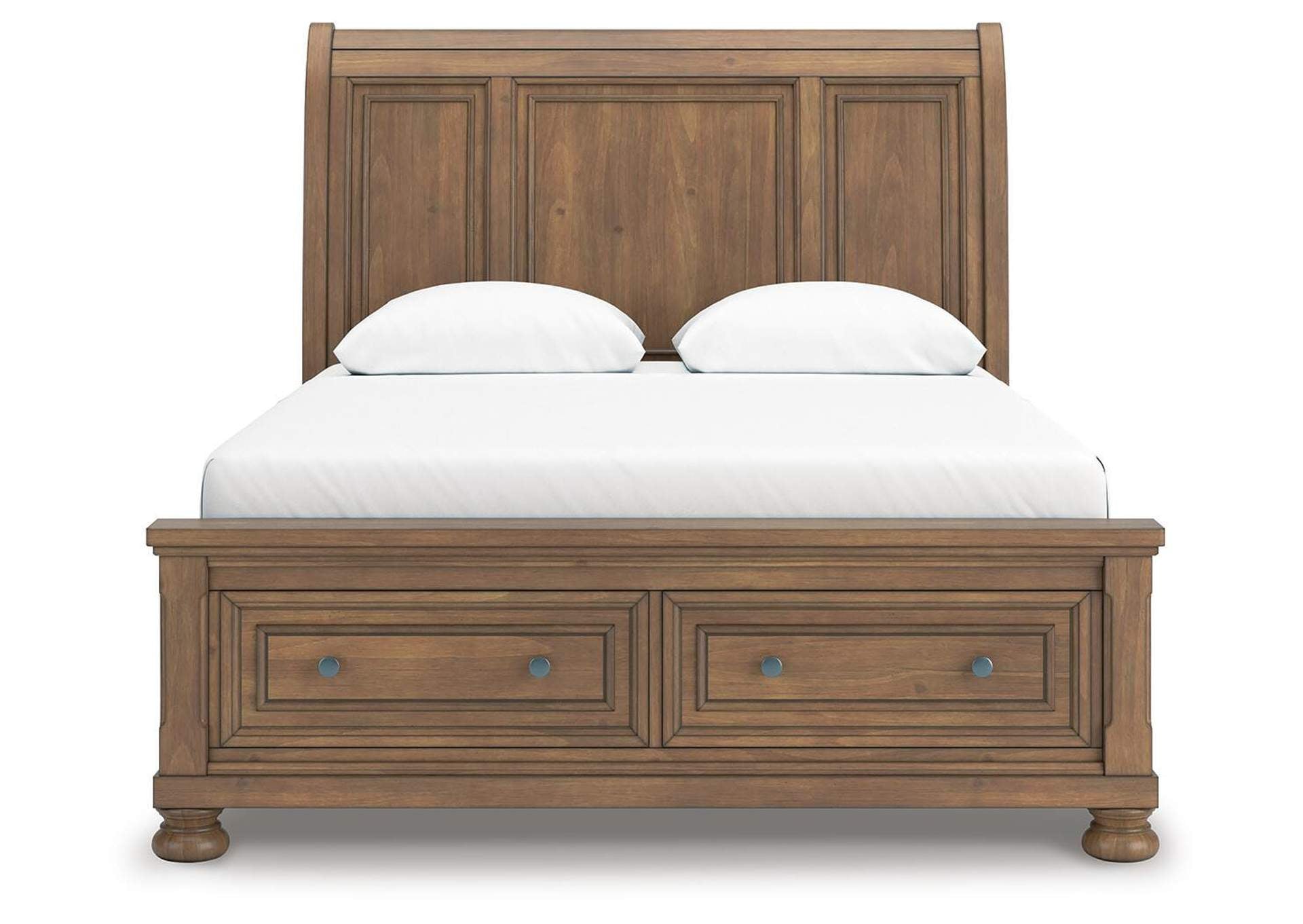 Vandenmore Queen Storage Sleigh Bed with Dresser