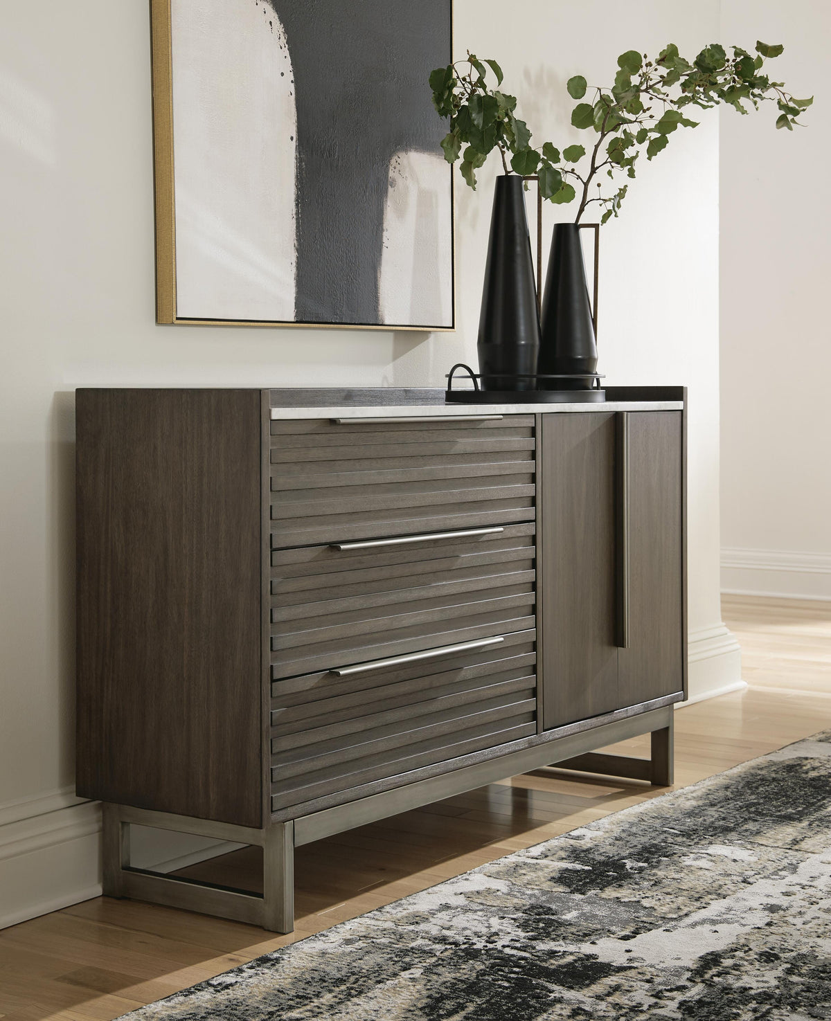 Arkenton Dresser in Grayish Brown/White, alternate view 3