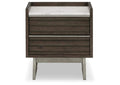 Arkenton King Panel Bed with Mirrored Dresser and 2 Nightstands