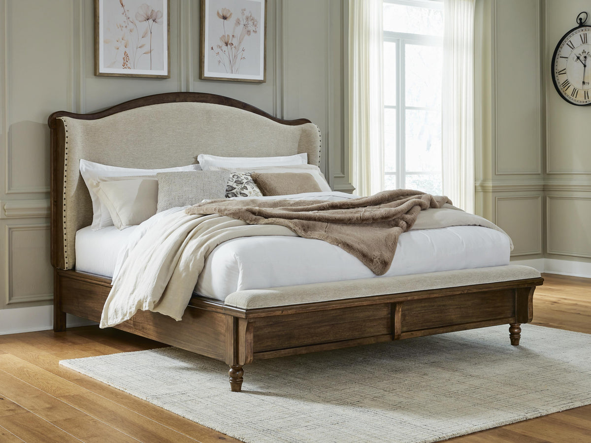 Sturlayne King Upholstered Panel Bed - image 1