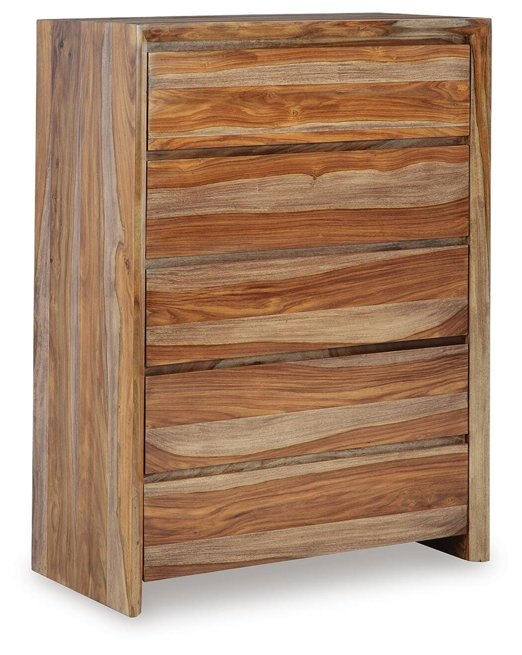 Dressonni Chest of Drawers in Brown, closed view