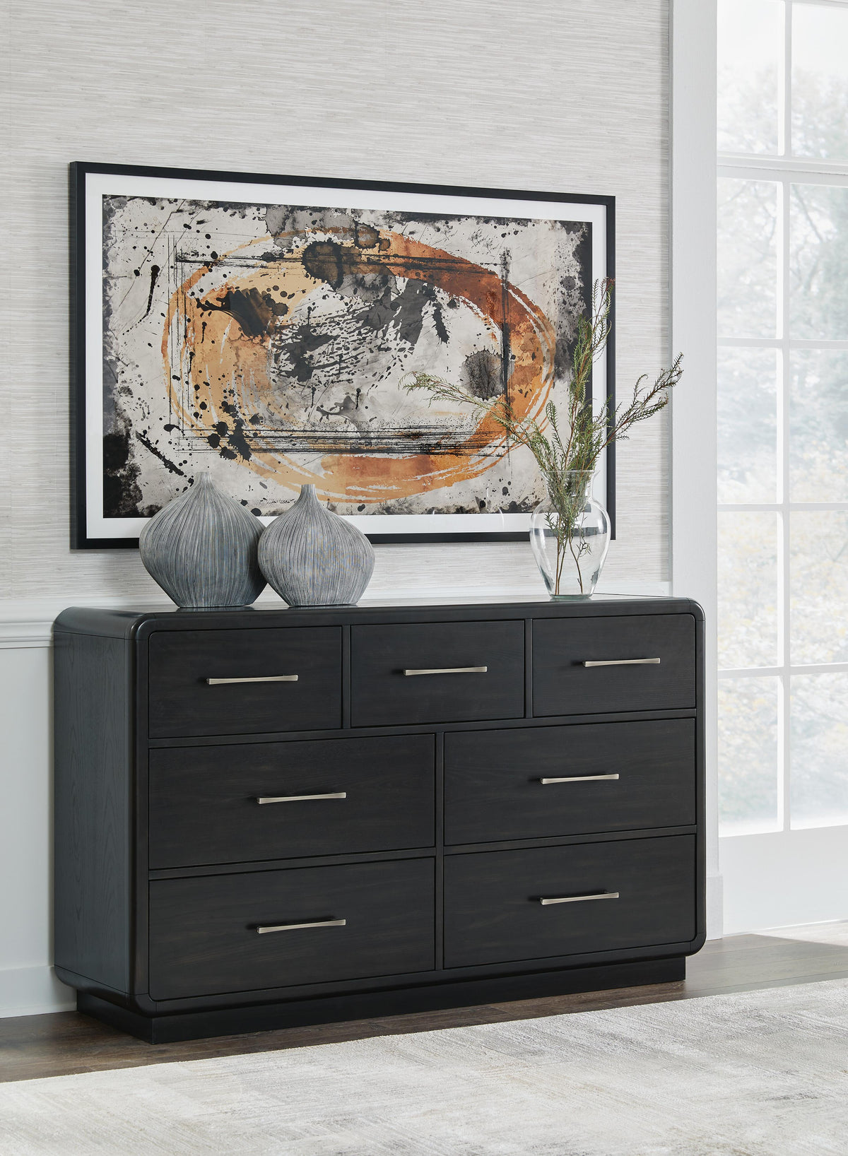 Rowanbeck Dresser in Black, alternate view 3