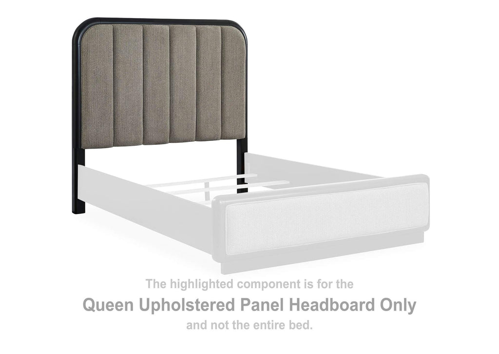 Rowanbeck Queen Upholstered Panel Bed