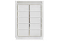 Chalanna California King Upholstered Storage Bed, Dresser, Mirror and Chest