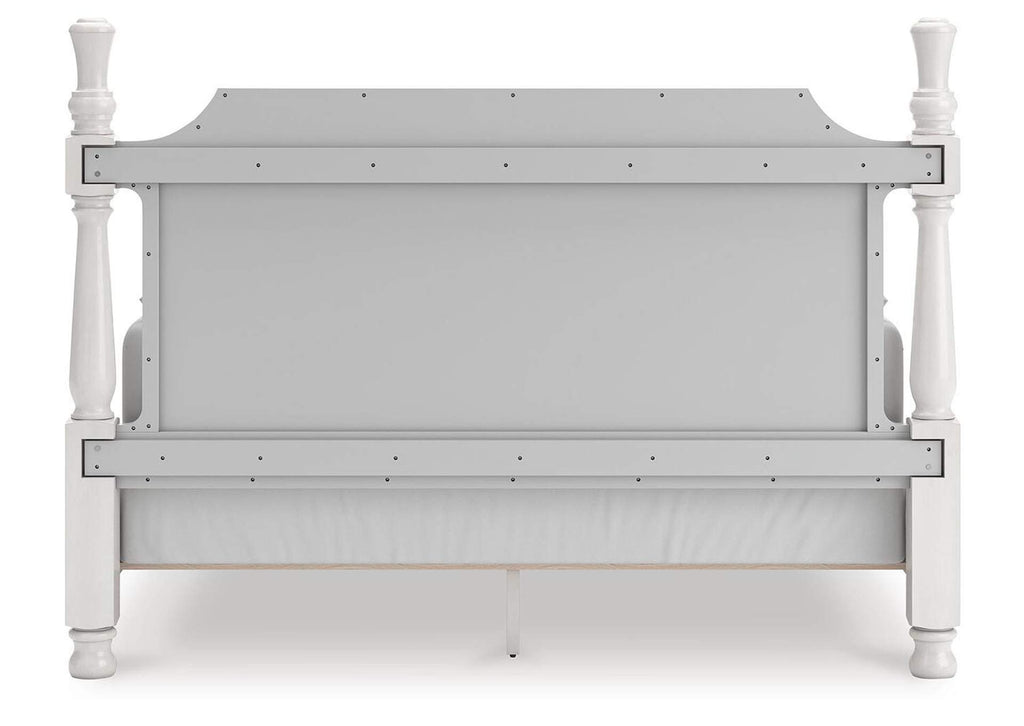 Chadworth California King Poster Bed, Dresser and Mirror