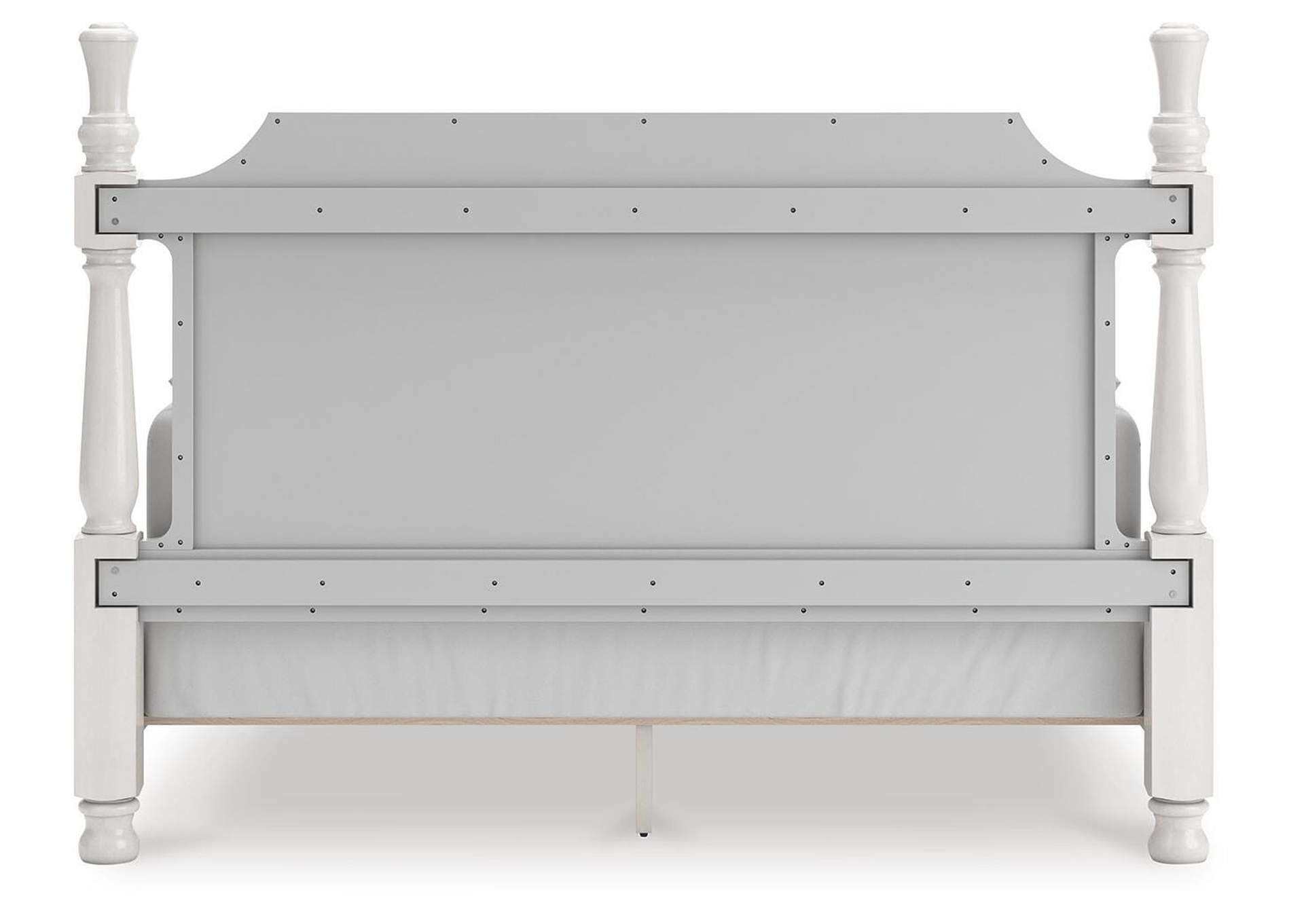 Chadworth King Poster Bed, Dresser and Mirror