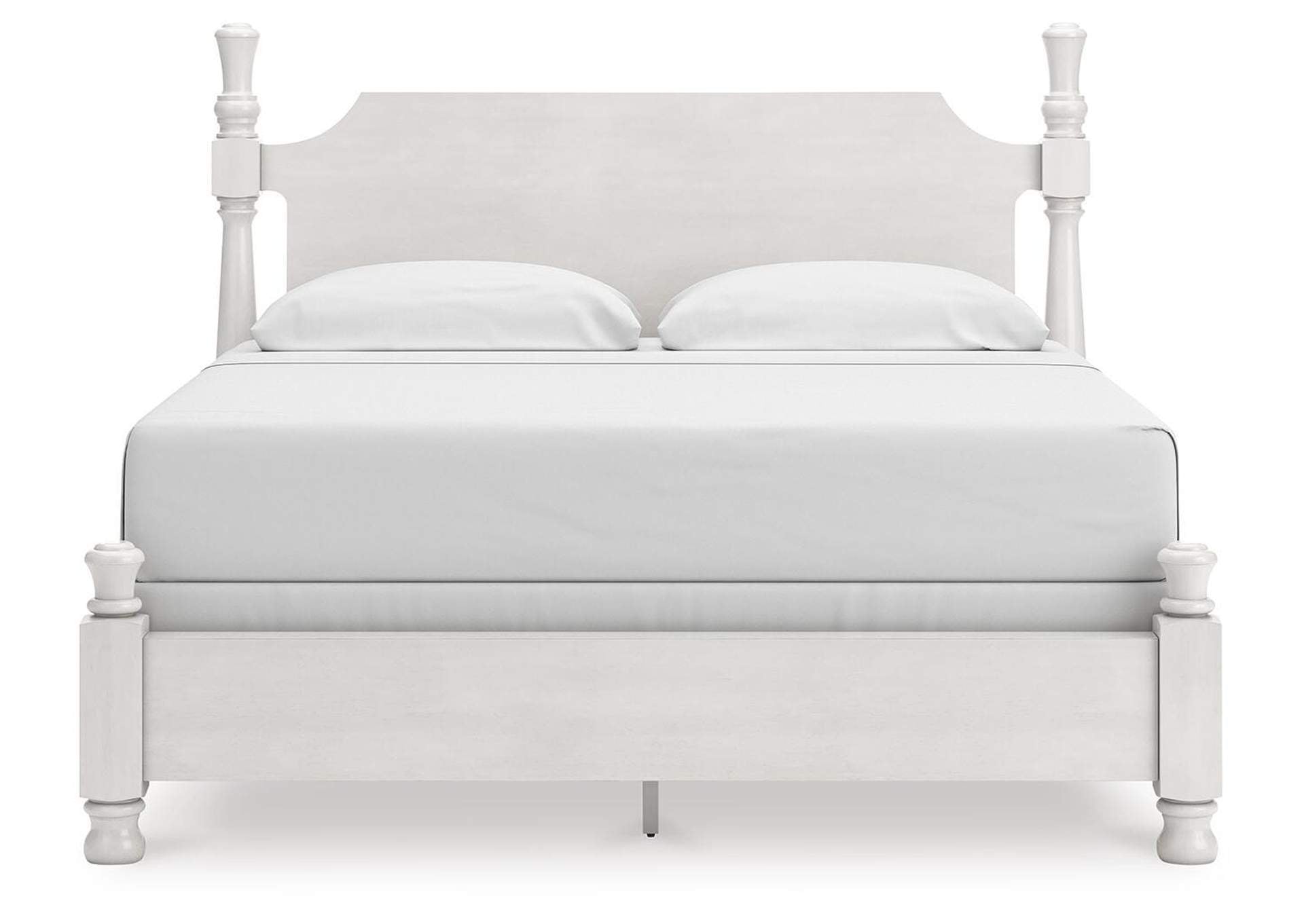 Chadworth King Poster Bed, Dresser and Mirror