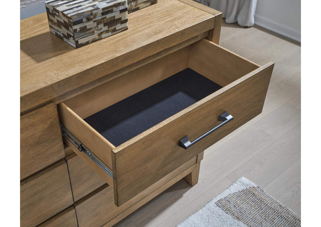 Sherbana Dresser and Mirror detail