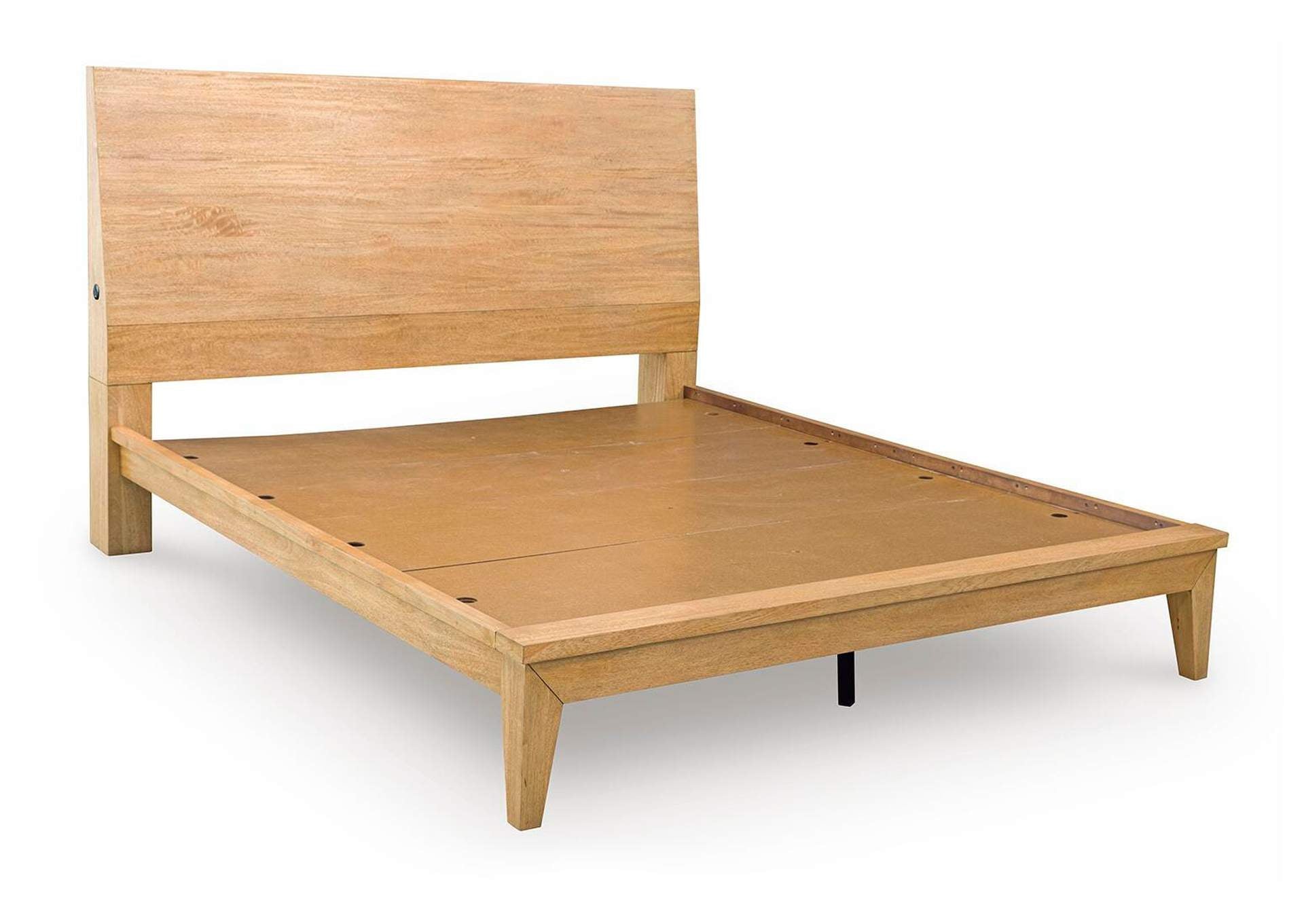 Sherbana Queen Panel Bed angled view
