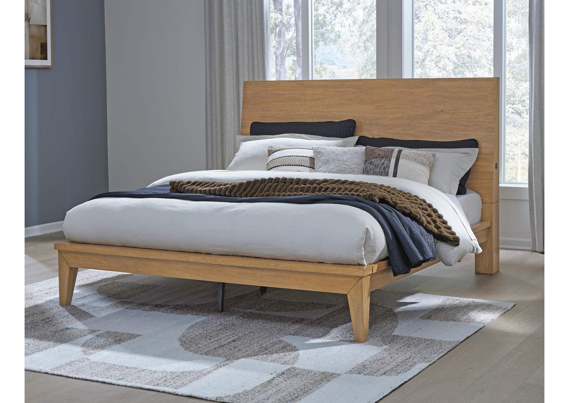Sherbana California King Panel Bed