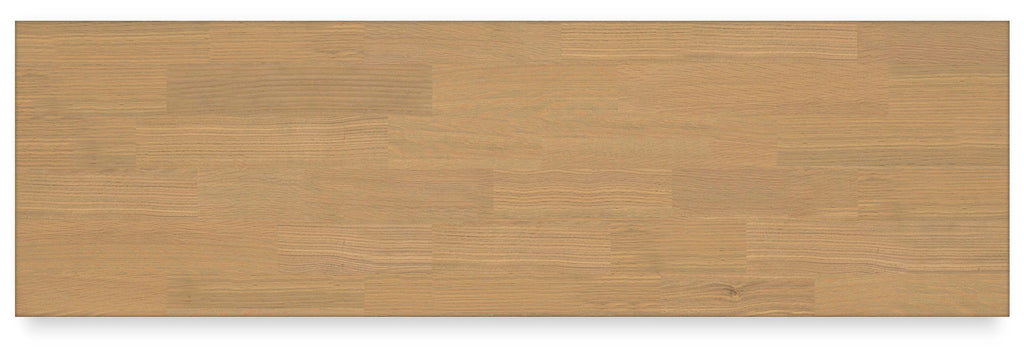 Ashbryn Dresser in White/Natural, top view