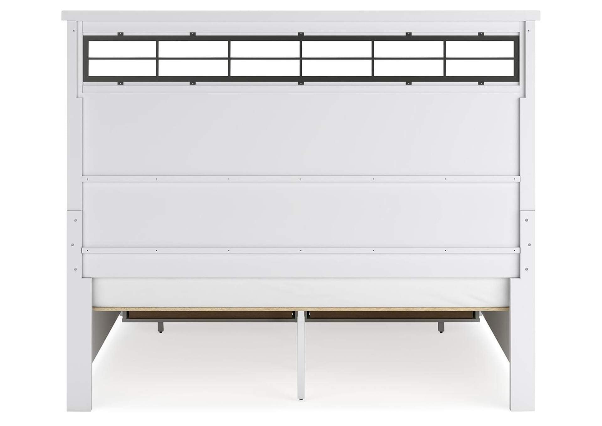 Ashbryn King Panel Storage Bed, Dresser, Mirror, Chest and Nightstand
