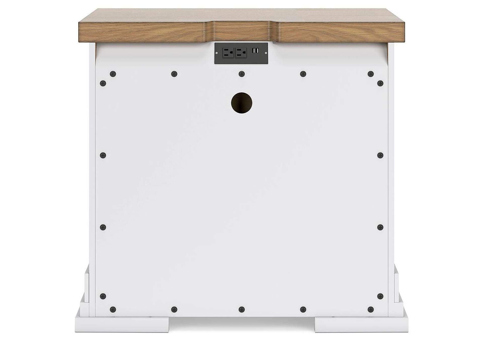 Ashbryn California King Panel Storage Bed, Dresser, Mirror and 2 Nightstands