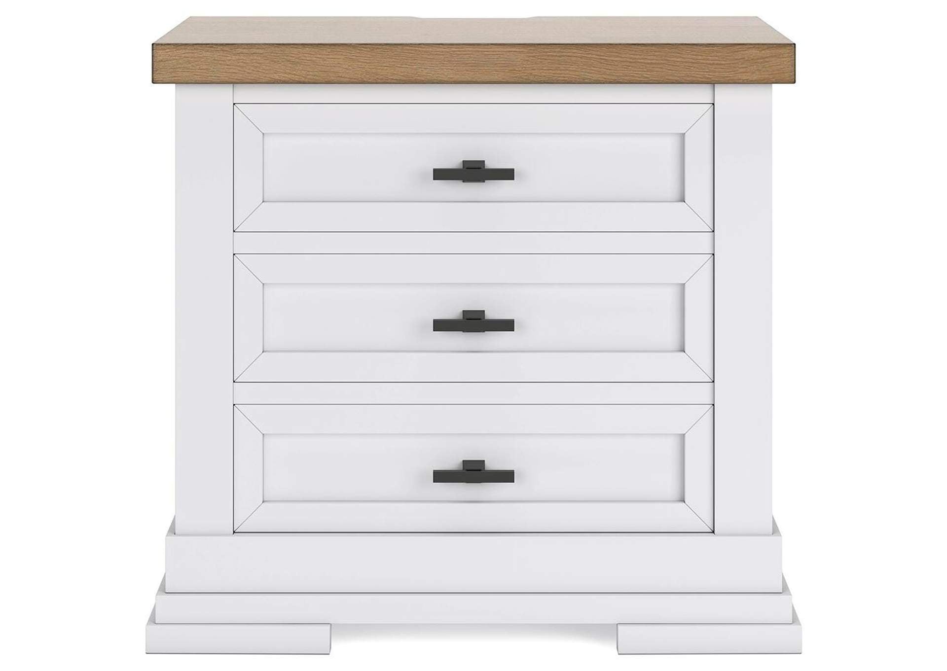Ashbryn King Panel Storage Bed, Dresser, Mirror, Chest and Nightstand