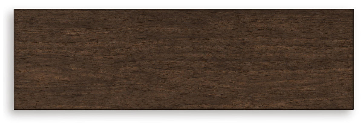 Taffenbrook Dresser in Medium Brown, top view