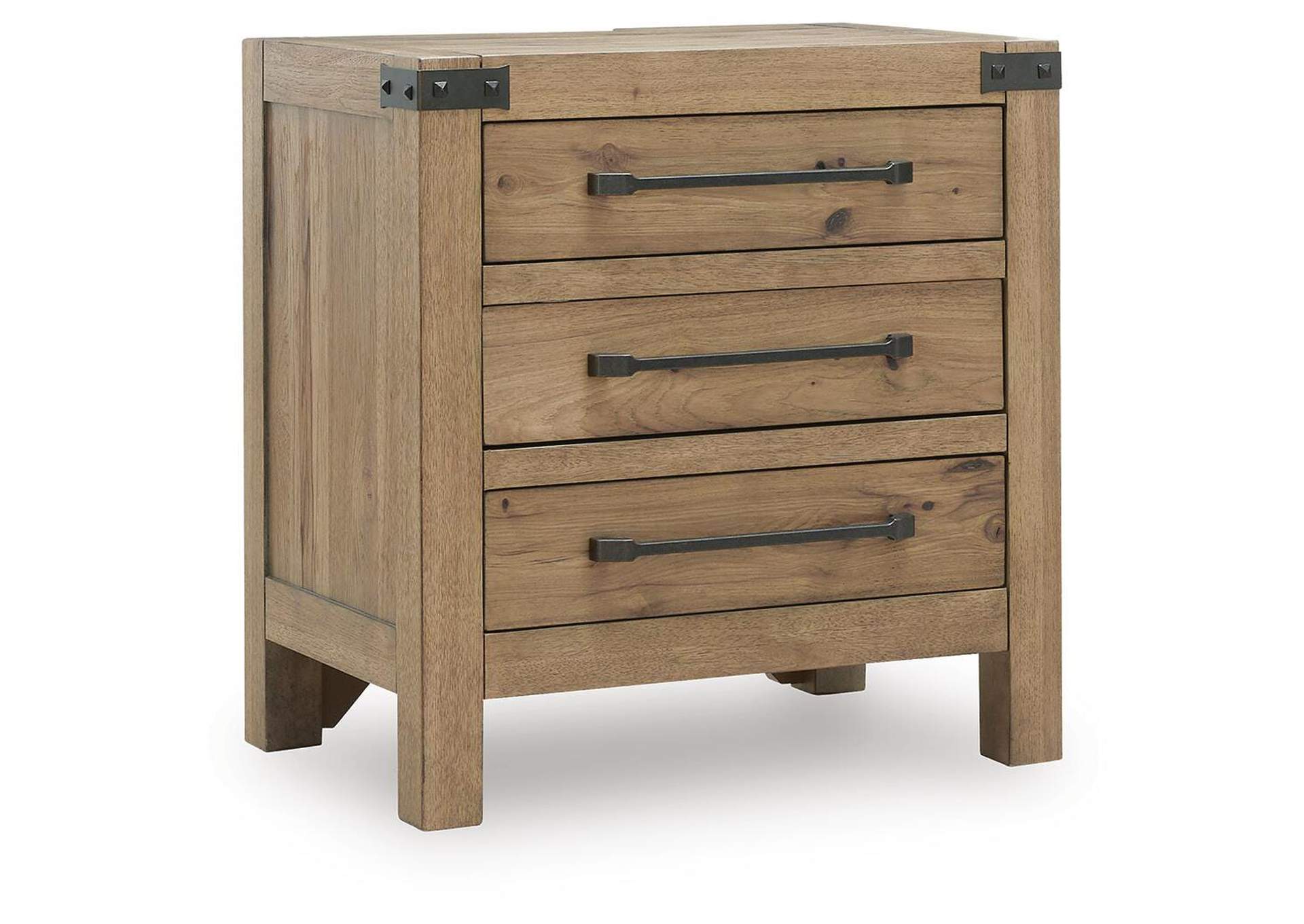Ridgester Nightstand angled view