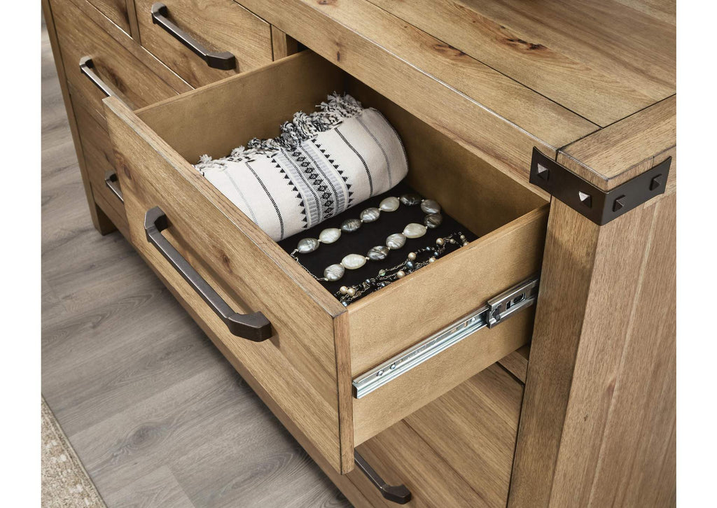 Ridgester Dresser detail