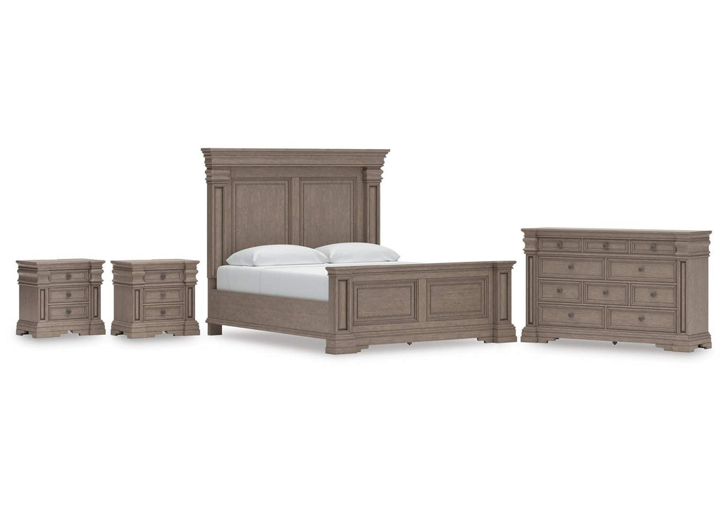 Blairhurst King Panel Bed, Dresser and 2 Nightstands