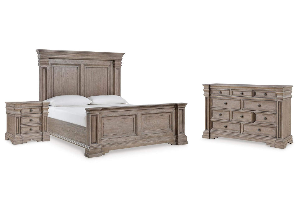 Blairhurst Queen Panel Bed with Dresser and Nightstand