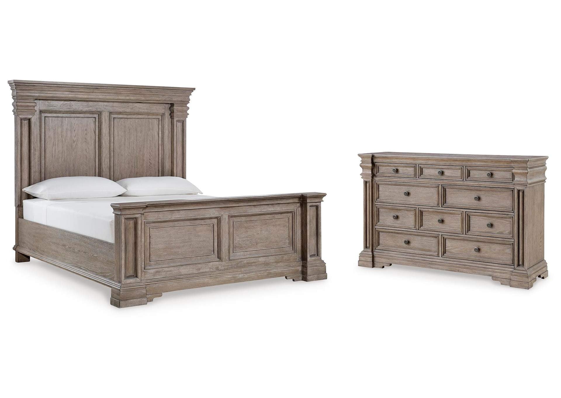 Blairhurst Queen Panel Bed with Dresser