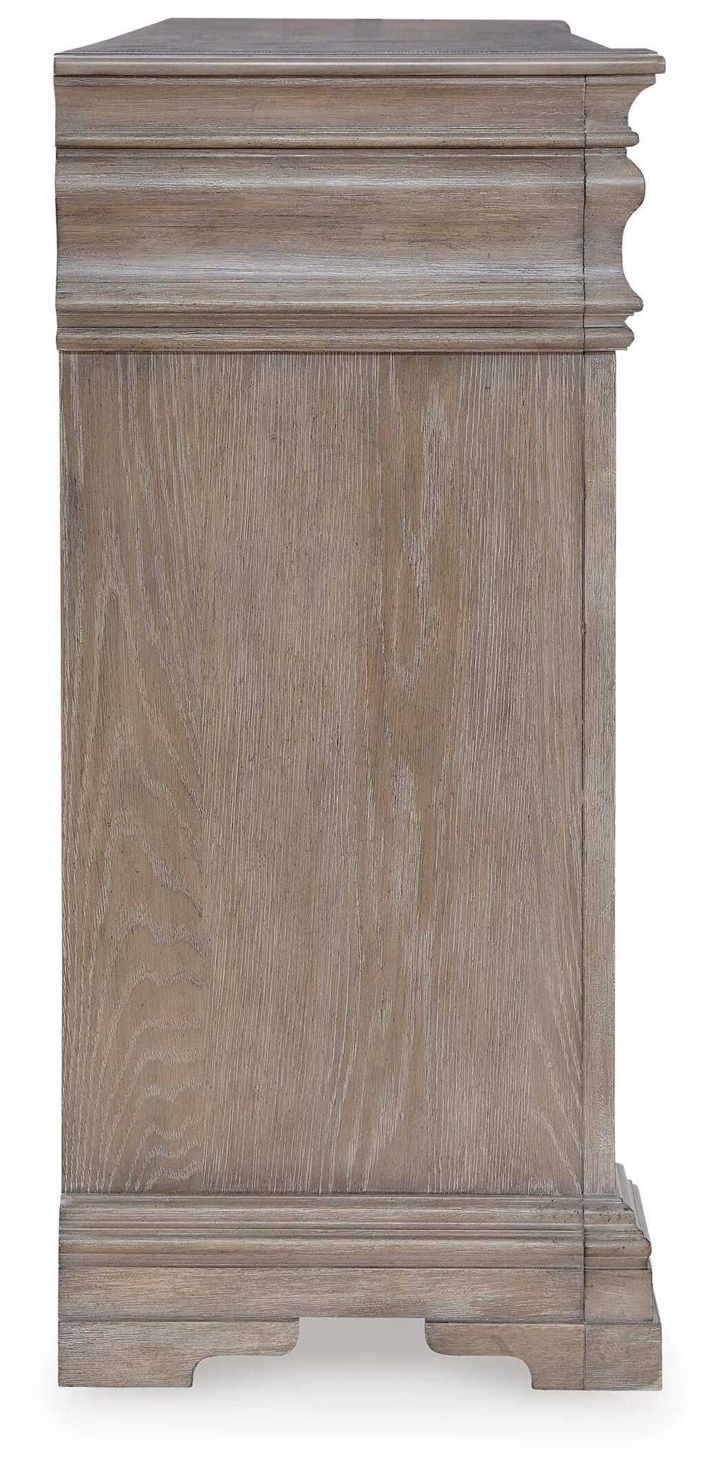 Blairhurst Dresser in Light Grayish Brown, side view