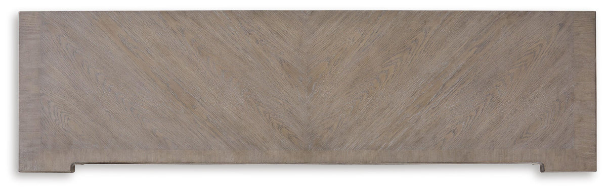 Blairhurst Dresser in Light Grayish Brown, top view
