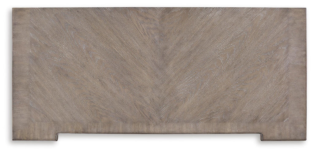 Blairhurst Chest of Drawers in Light Grayish Brown, top view