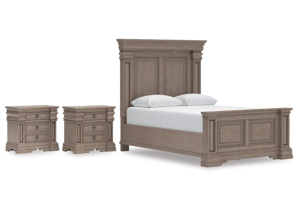Blairhurst Queen Panel Bed and 2 Nightstands