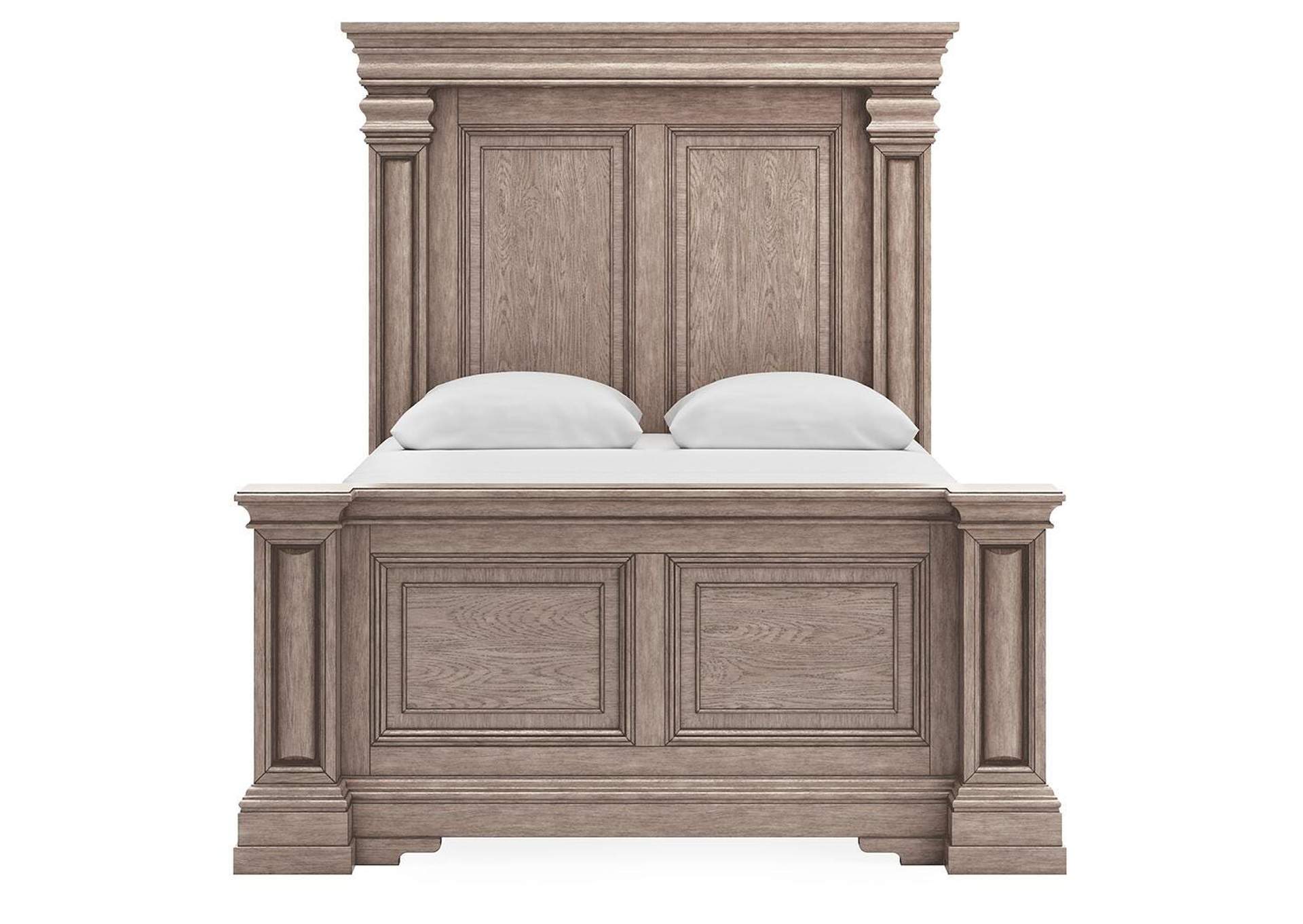 Blairhurst Queen Panel Bed and 2 Nightstands front view