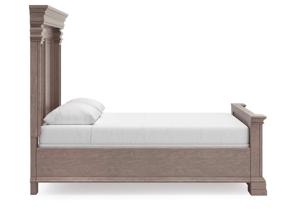 Blairhurst Queen Panel Bed, Dresser and 2 Nightstands side view
