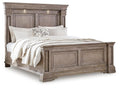 Blairhurst Queen Panel Bed in Light Grayish Brown