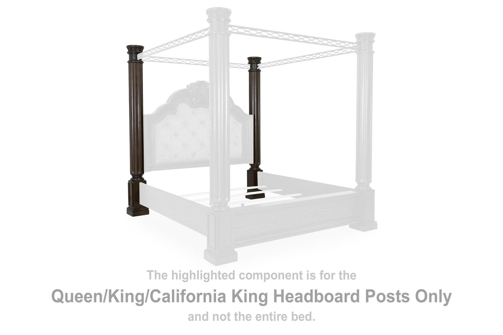 Maylee California King Canopy Bed - image 8