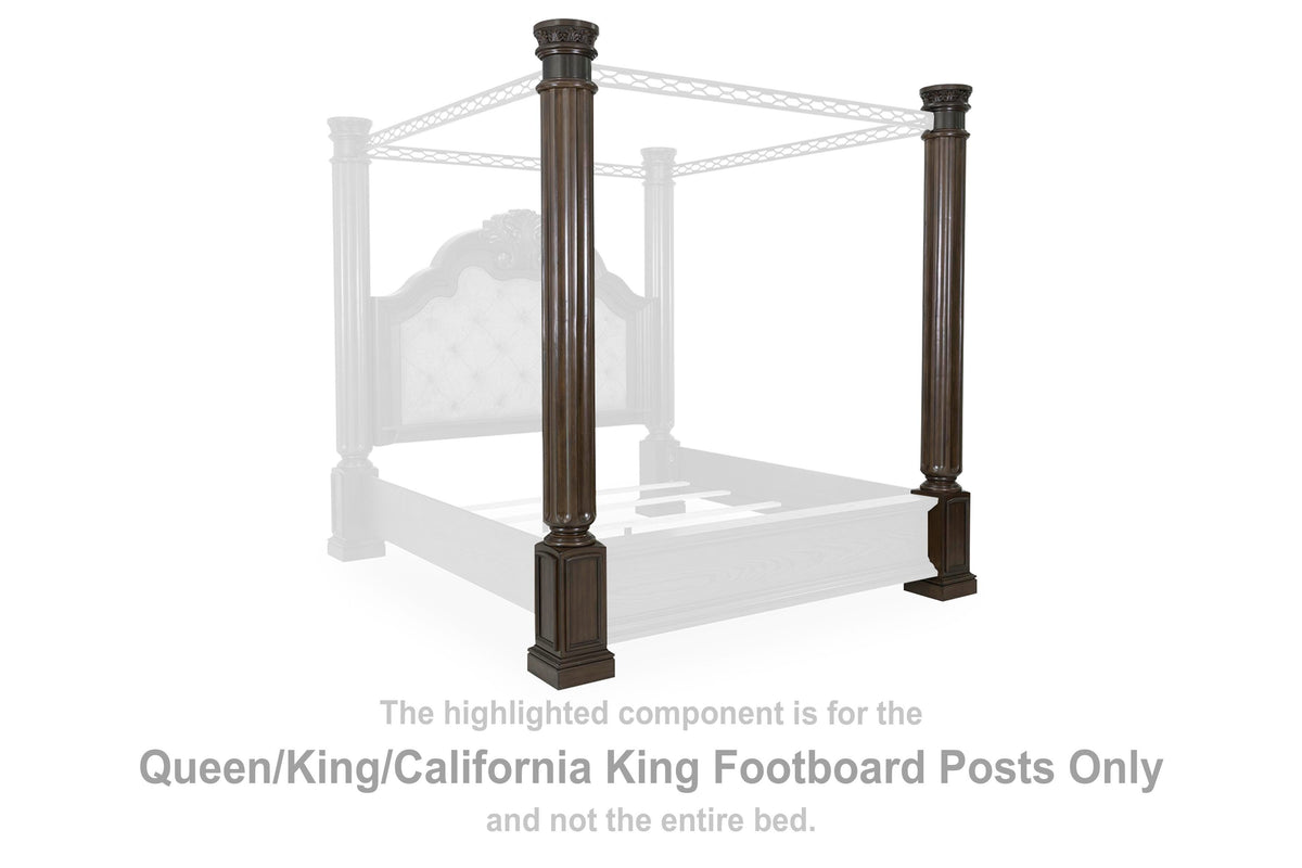 Maylee California King Canopy Bed - image 9