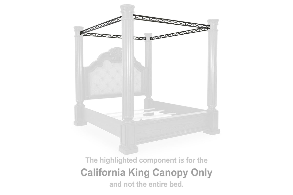 Maylee California King Canopy Bed - image 14