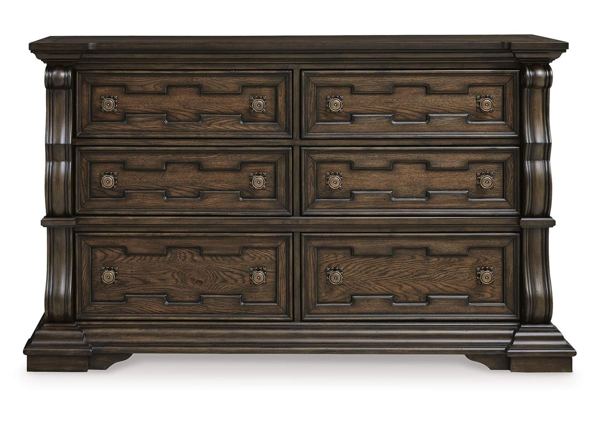 Maylee California King Canopy Bed and Dresser