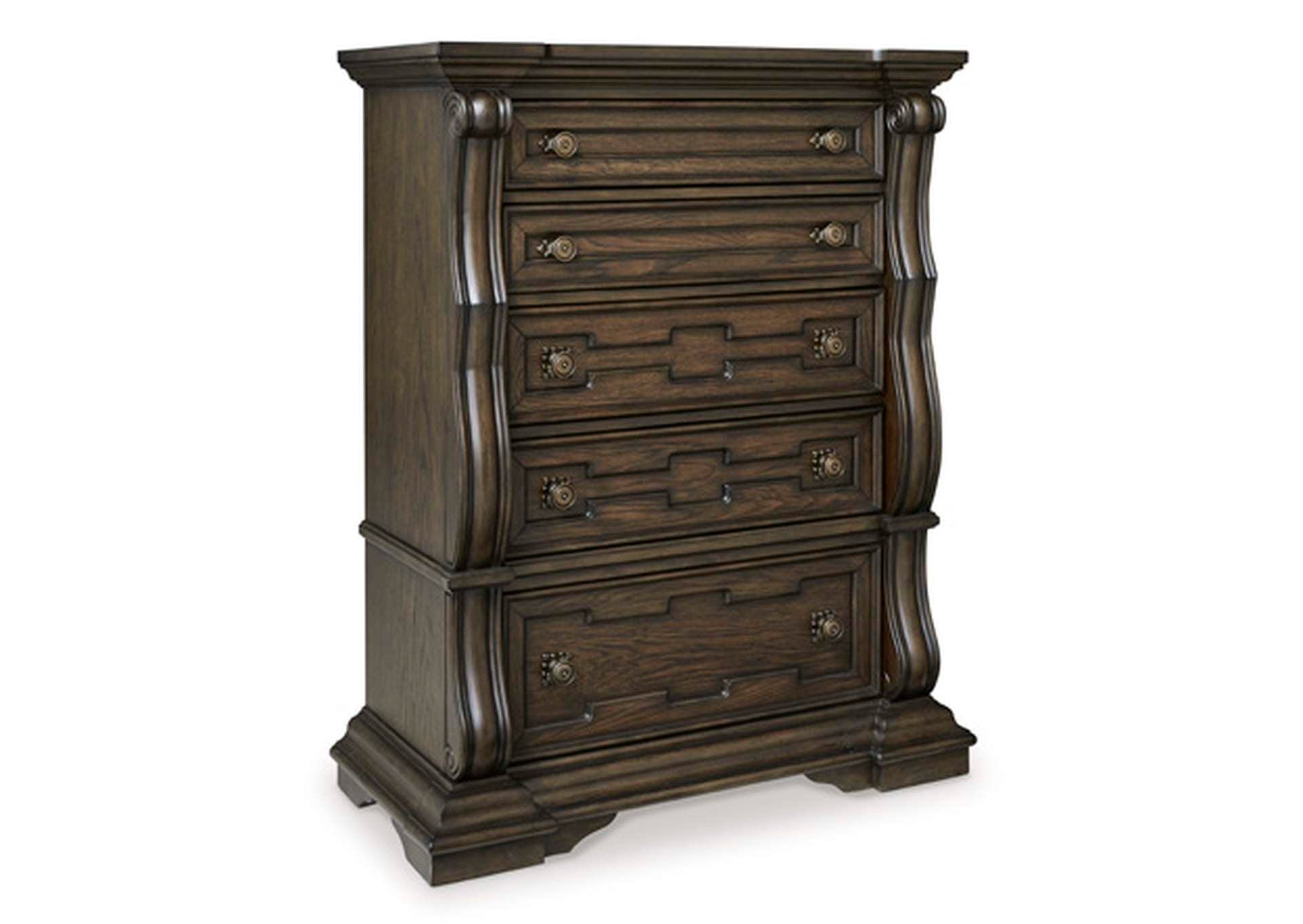 Maylee Chest of Drawers angled view
