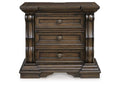 Maylee King Upholstered Bed and 2 Nightstands