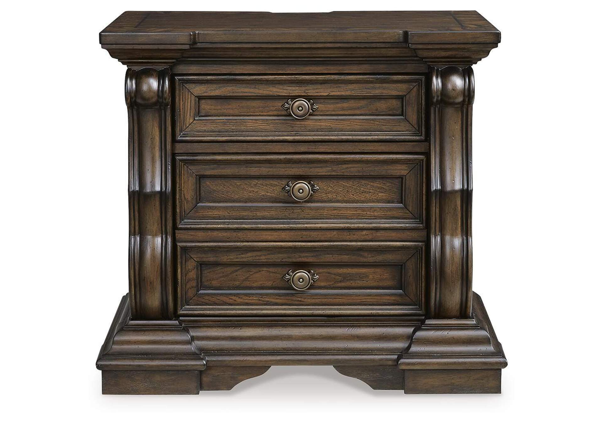 Maylee Queen Upholstered Bed, Dresser and 2 Nightstands