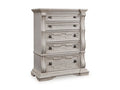 Bruchandi Chest of Drawers in Antique White, closed view