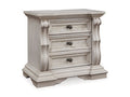 Bruchandi Nightstand in Antique White, closed view
