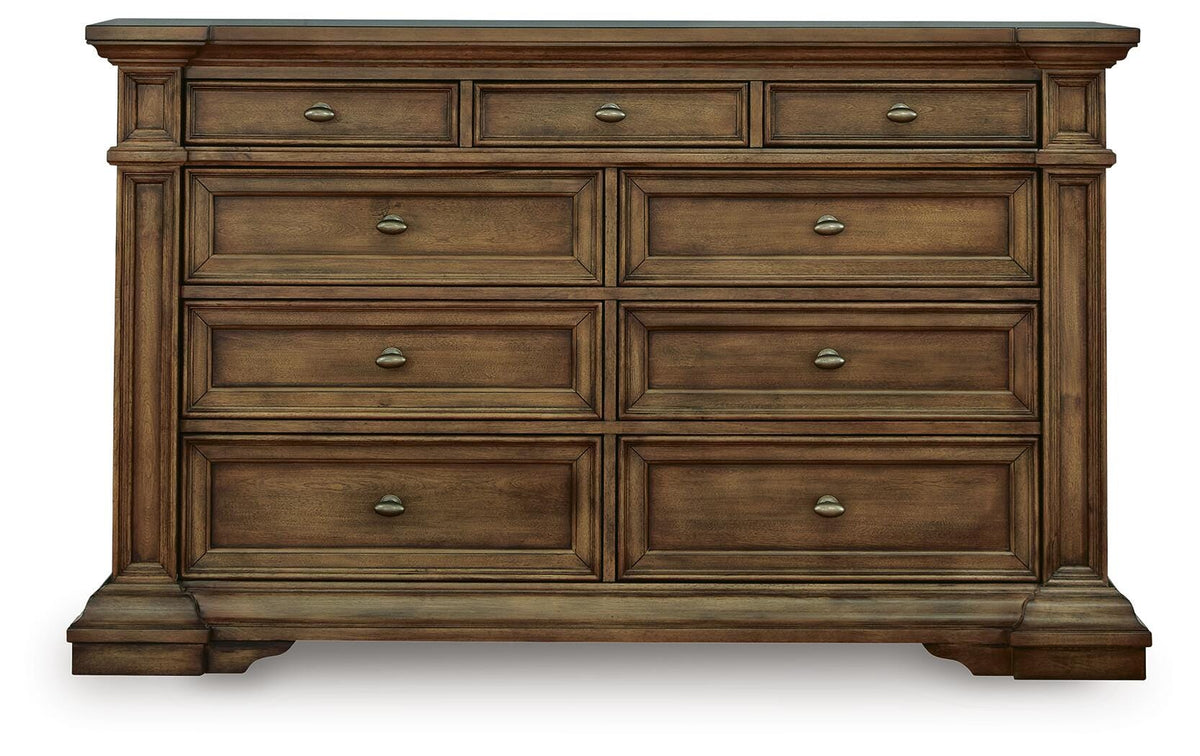 Frantanna Dresser in Brown, front view