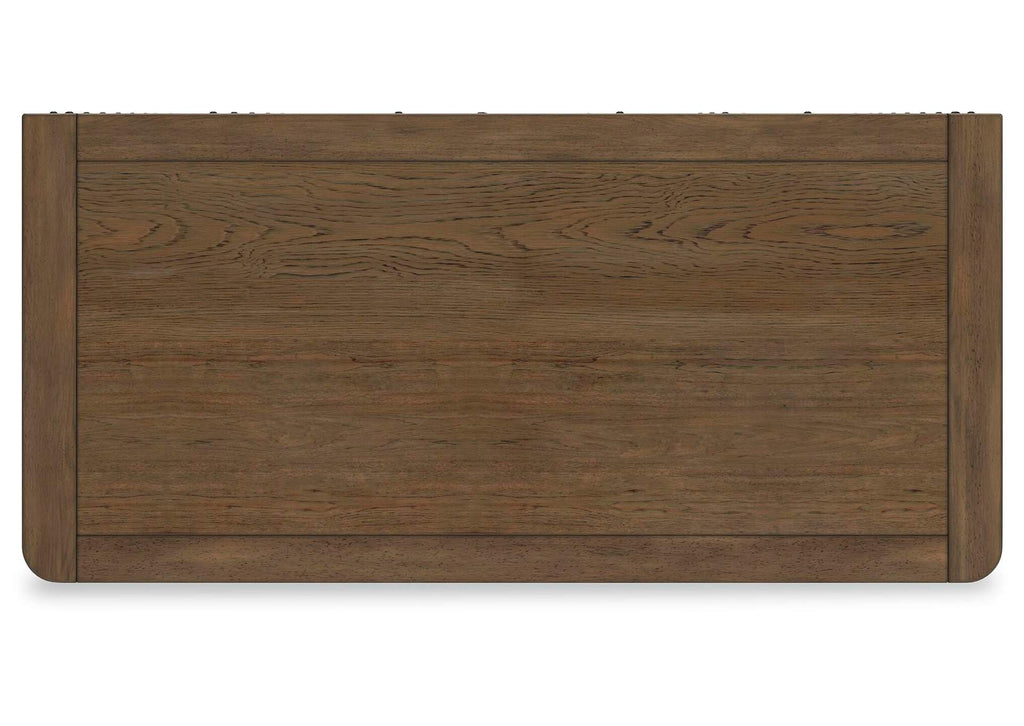 Cabalynn California King Panel Bed with Dresser, Chest and Nightstand