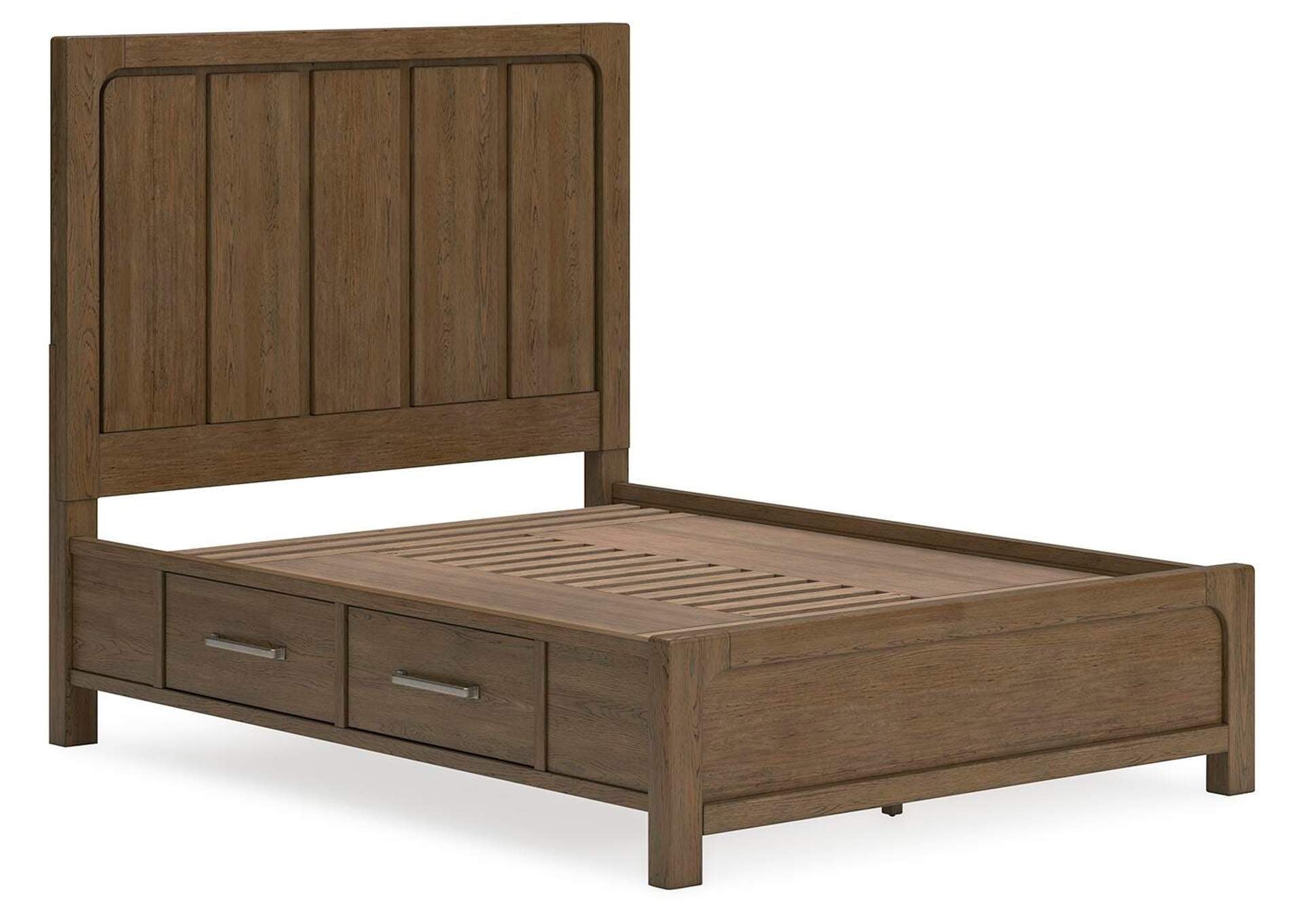 Cabalynn Queen Panel Bed with Dresser angled view