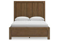 Cabalynn Queen Panel Bed with Storage with Mirrored Dresser