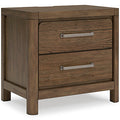Cabalynn Nightstand in Light Brown, angle view