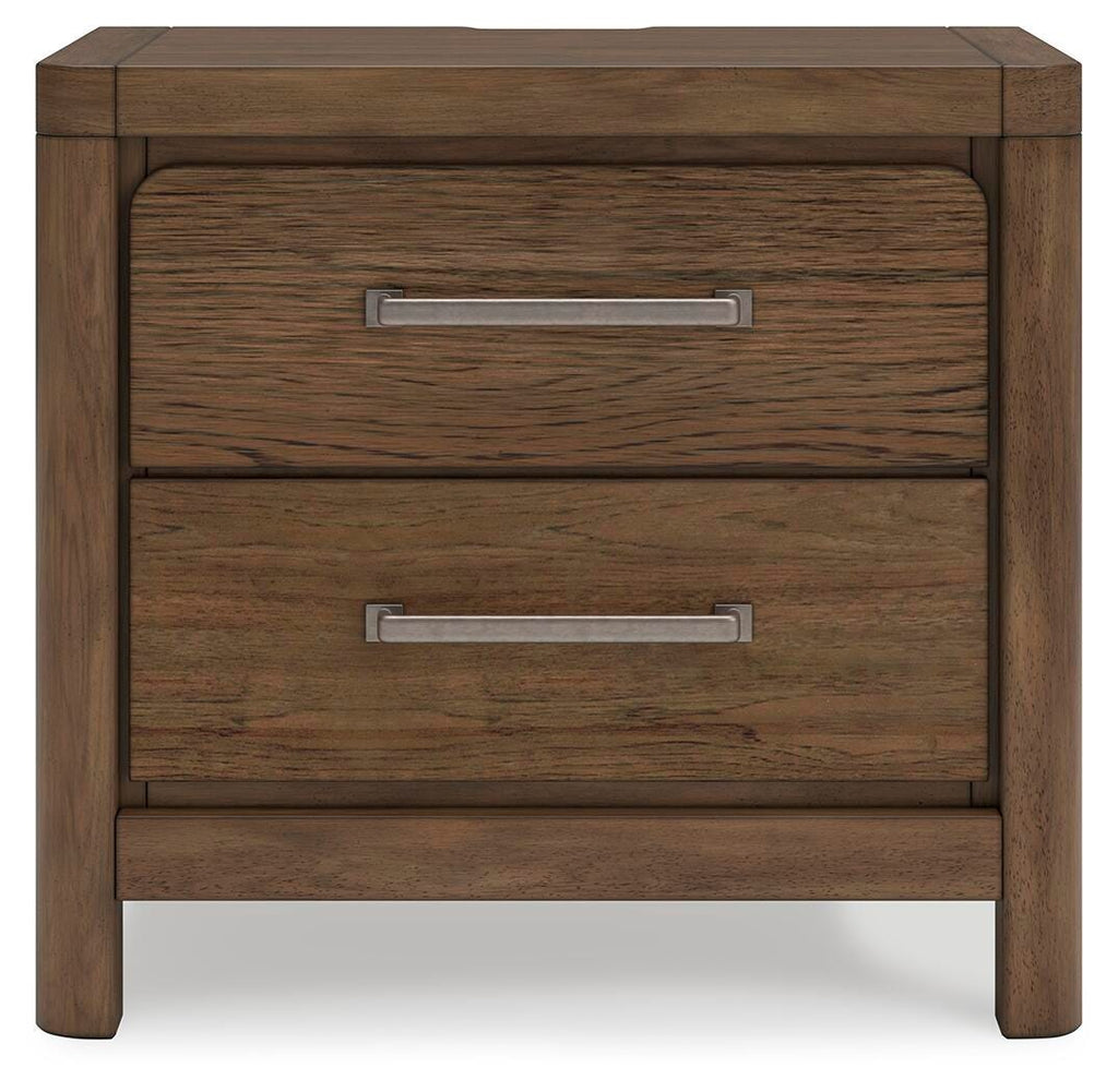Cabalynn Nightstand in Light Brown, front view