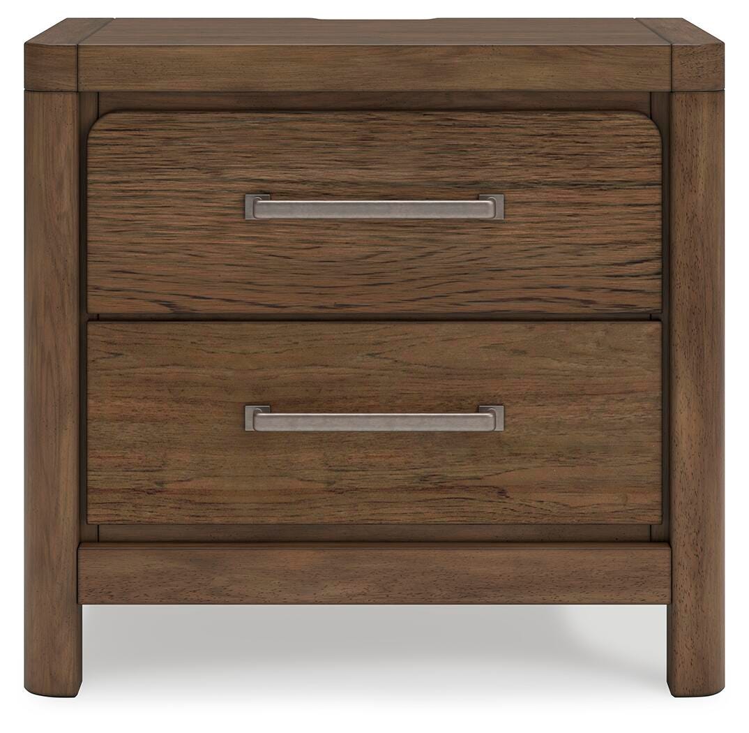 Cabalynn Nightstand in Light Brown, front view