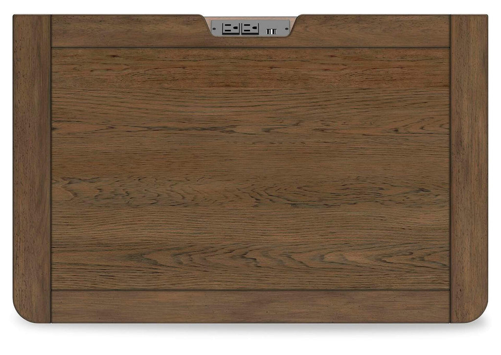 Cabalynn King Panel Bed with Storage with Mirrored Dresser, Chest and Nightstand